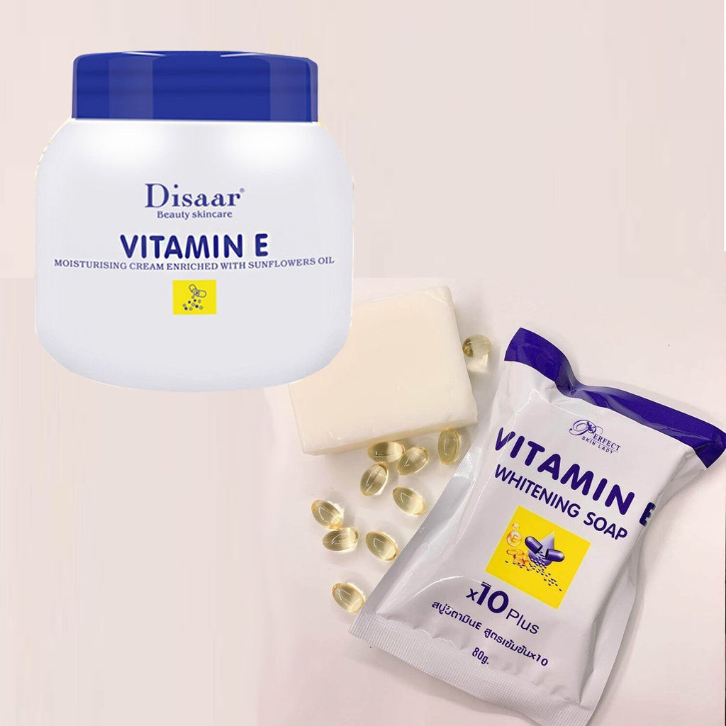 Vitamin E Soap and Cream for Soft & Fresh Skin